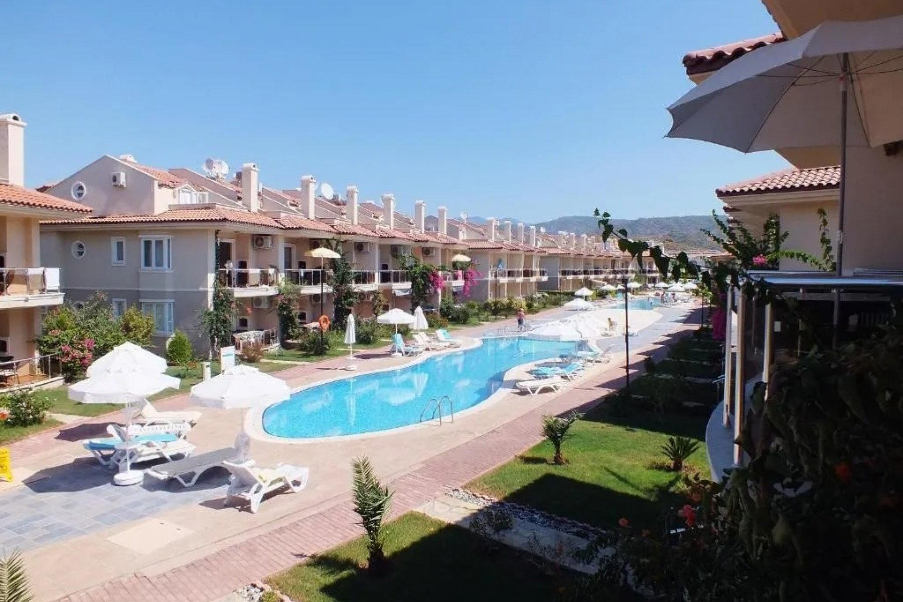 CLA313 Sunset Beach Club Mermaid 1 for rent in Fethiye Calis