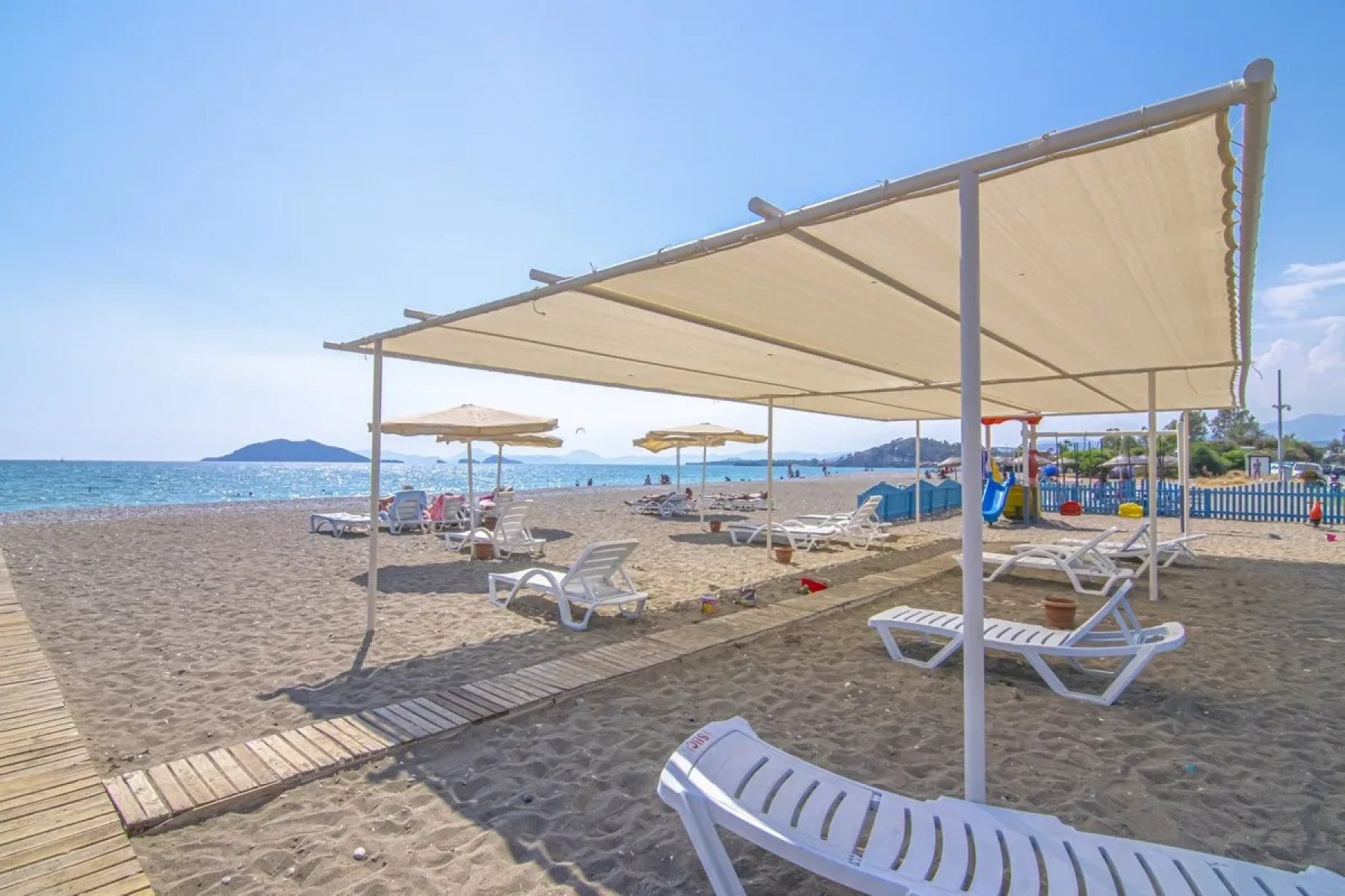 CLA313 Sunset Beach Club Mermaid 1 for rent in Fethiye Calis