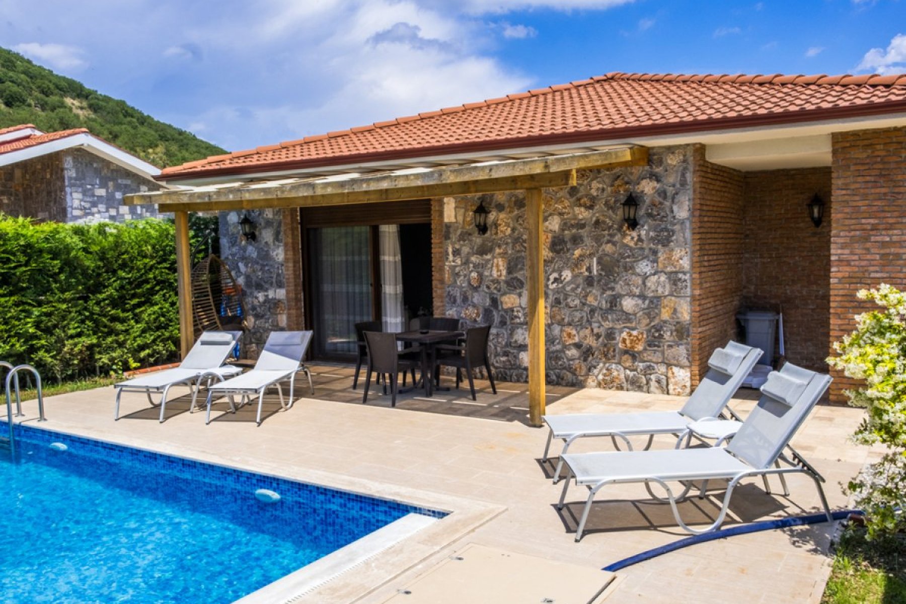 KLV306 luxury villa for rent in Kalkan