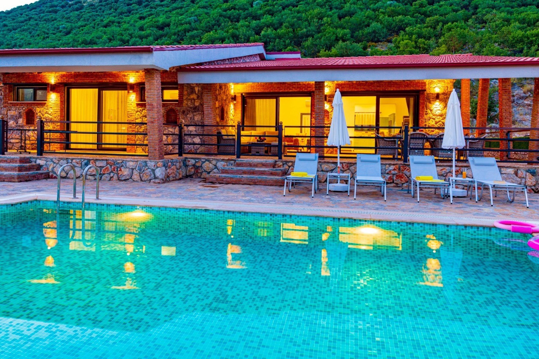 KLV213 Kalkan with private pool and sea view