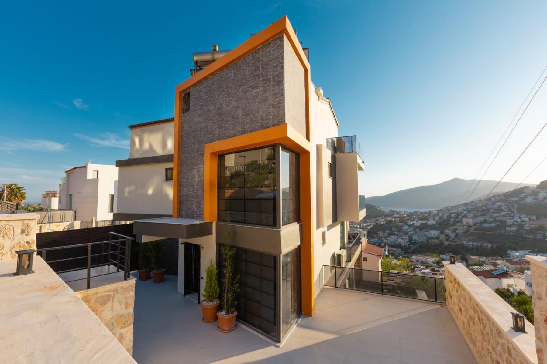 KLV201 two bedroom luxury villa for rent in Kalkan