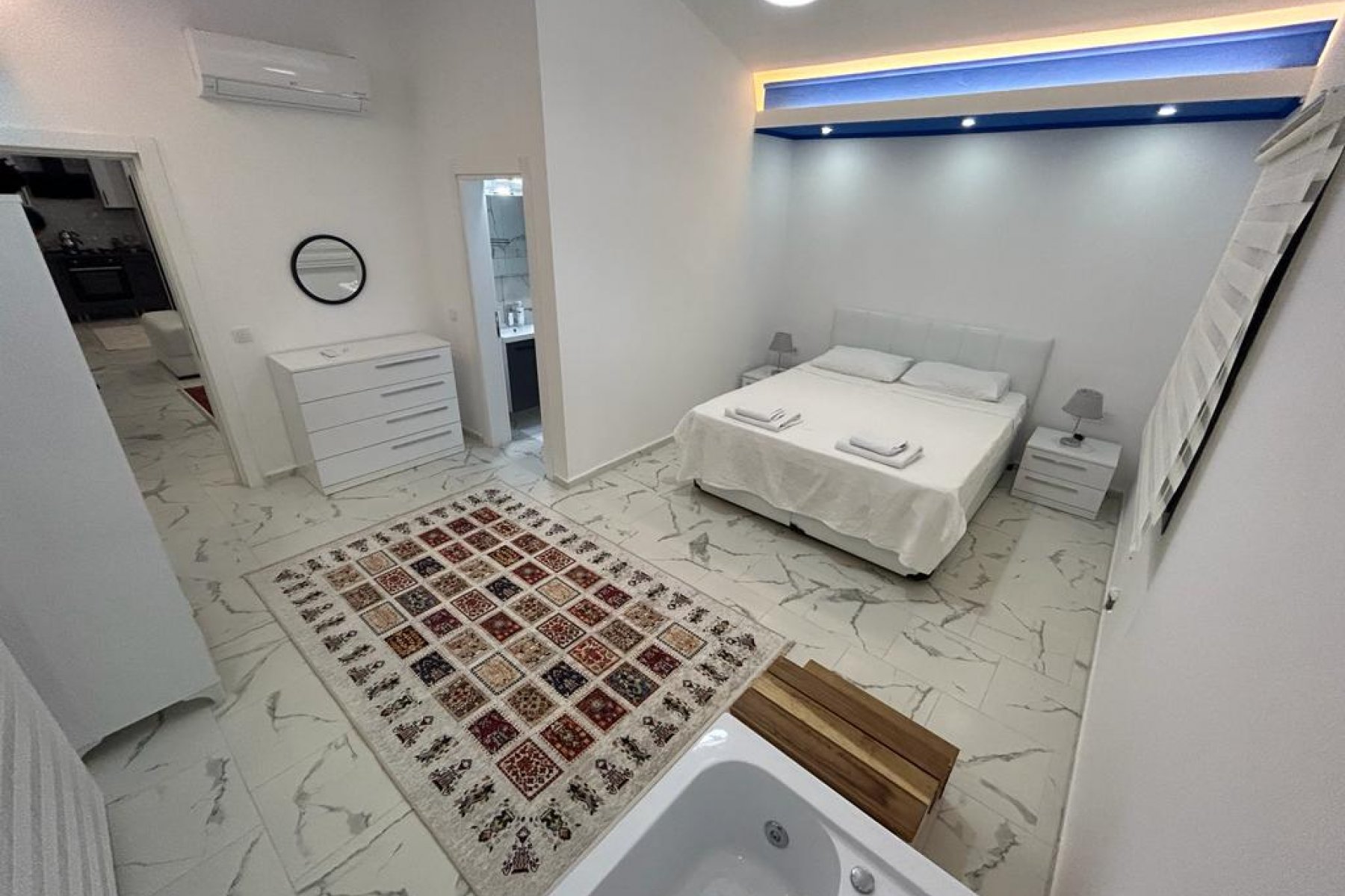 KLV206 two bedroom luxury villa for rent in Kayakoy