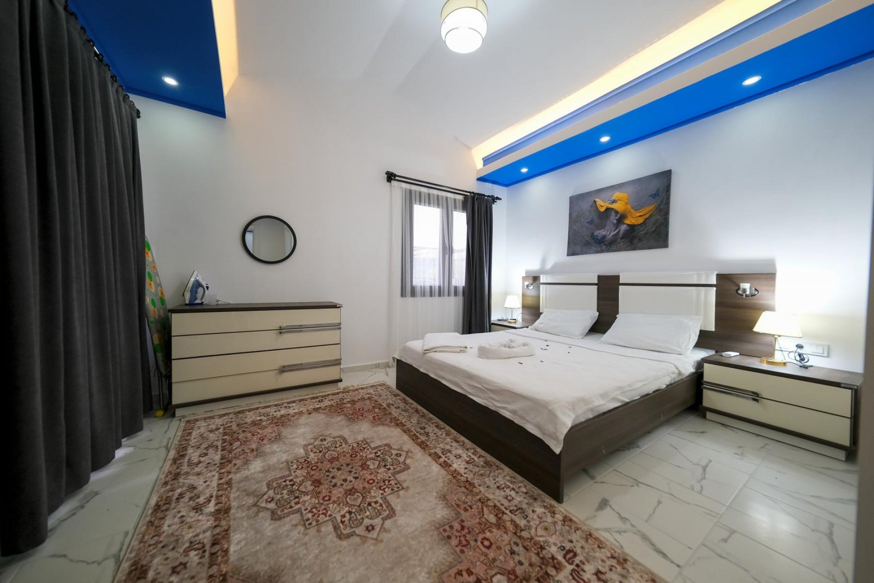 KLV206 two bedroom luxury villa for rent in Kayakoy